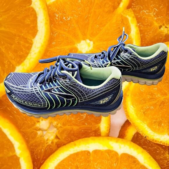 Brooks Glycerin‎ 12 Blue and Green Size 6 - Picture 2 of 11